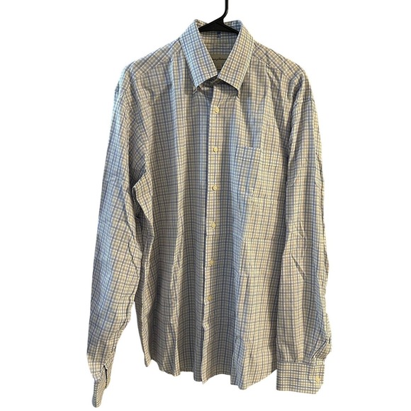 Tommy Bahama Other - Tommy Bahama Men's‎ Plaid Long Sleeve Button Down Shirt Size 16